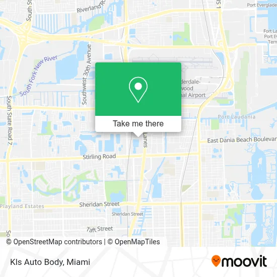 Kls Auto Body map