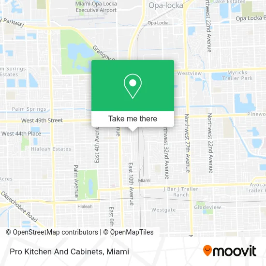 Pro Kitchen And Cabinets map