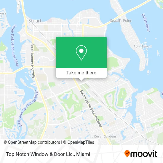 Top Notch Window & Door Llc. map