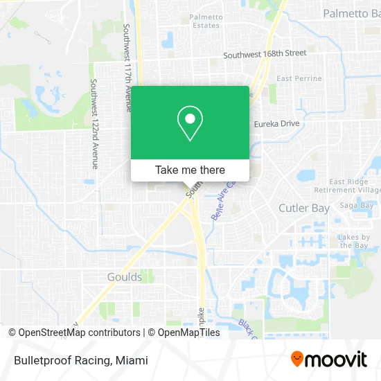 Bulletproof Racing map