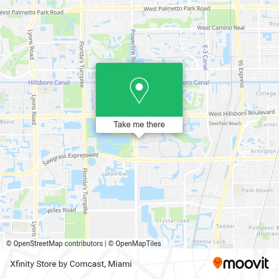 Xfinity Store by Comcast map