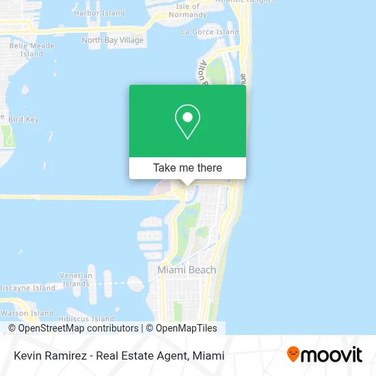 Kevin Ramirez - Real Estate Agent map