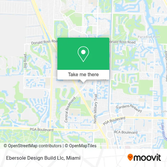 Ebersole Design Build Llc map