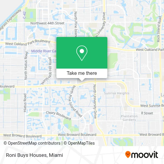 Roni Buys Houses map