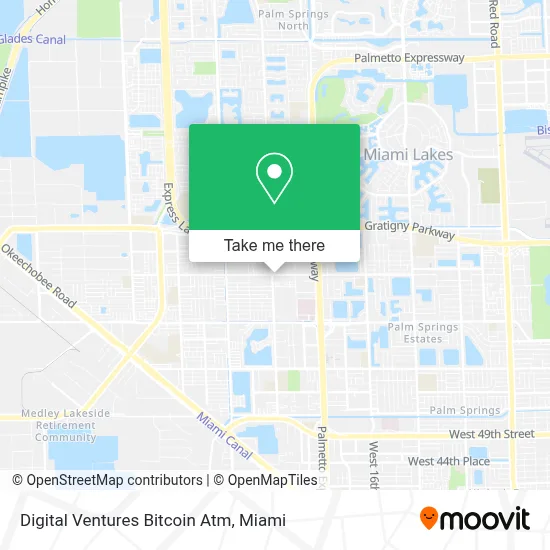 Digital Ventures Bitcoin Atm map