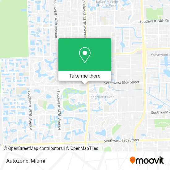 Autozone map
