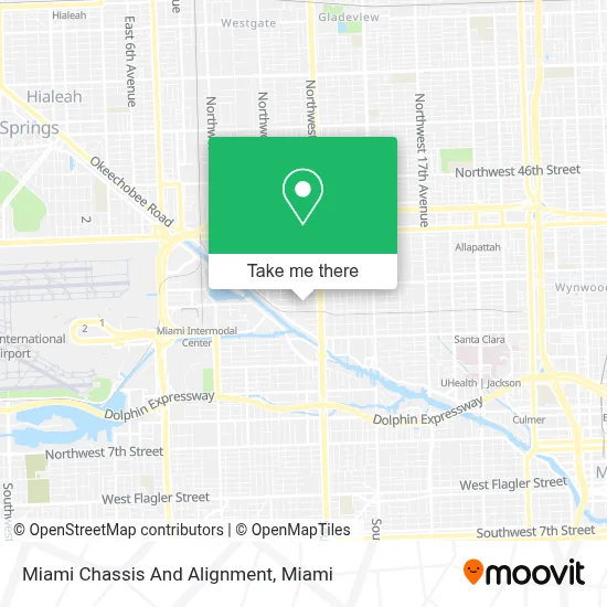 Miami Chassis And Alignment map