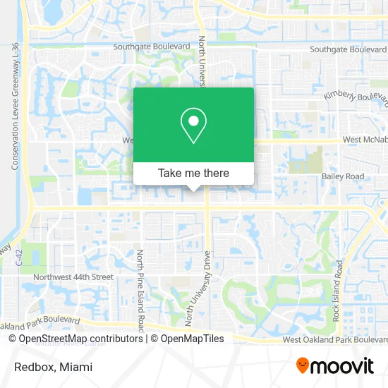 Redbox map