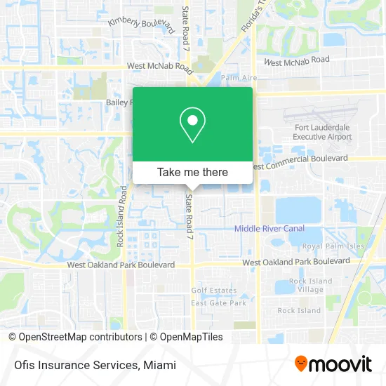 Ofis Insurance Services map