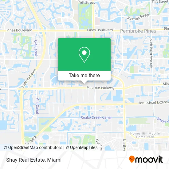 Shay Real Estate map