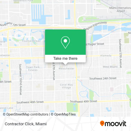 Contractor Click map