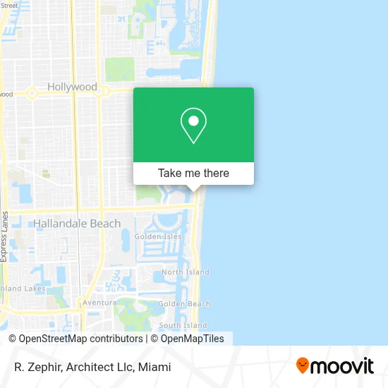 R. Zephir, Architect Llc map
