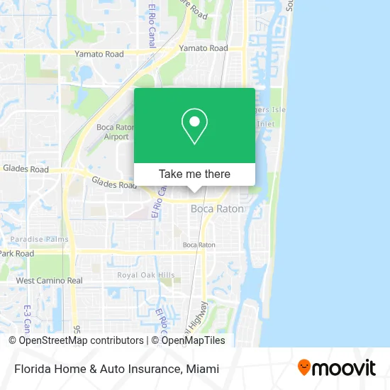 Florida Home & Auto Insurance map