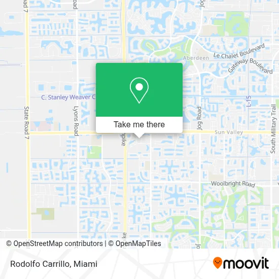 Rodolfo Carrillo map