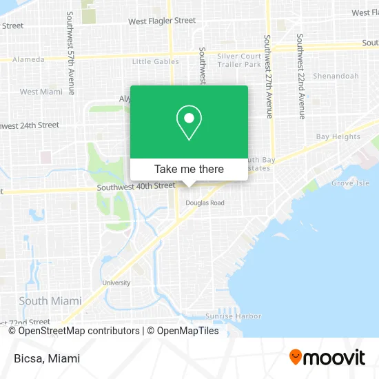 Bicsa map