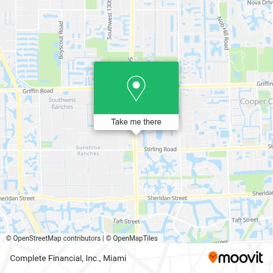 Complete Financial, Inc. map