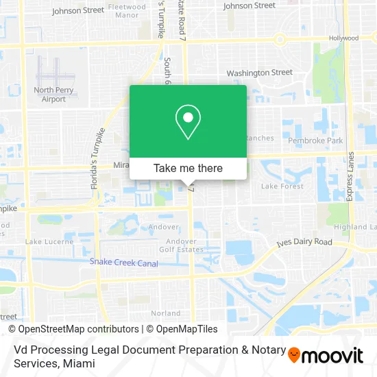 Vd Processing Legal Document Preparation & Notary Services map