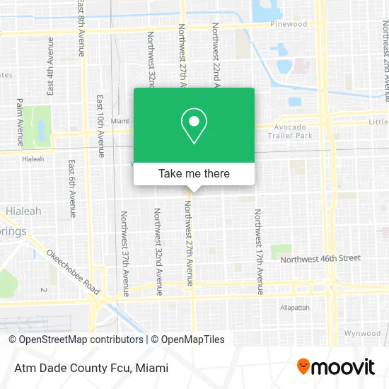 Atm Dade County Fcu map