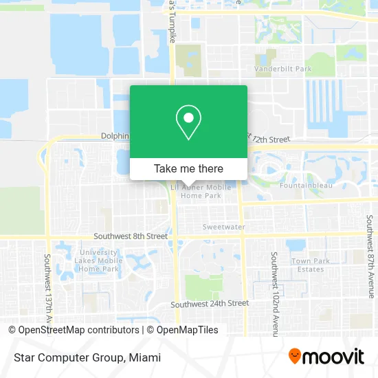 Star Computer Group map