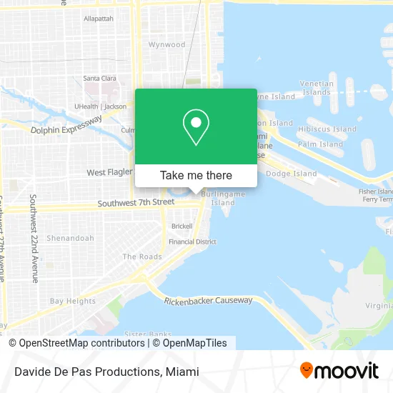 Davide De Pas Productions map