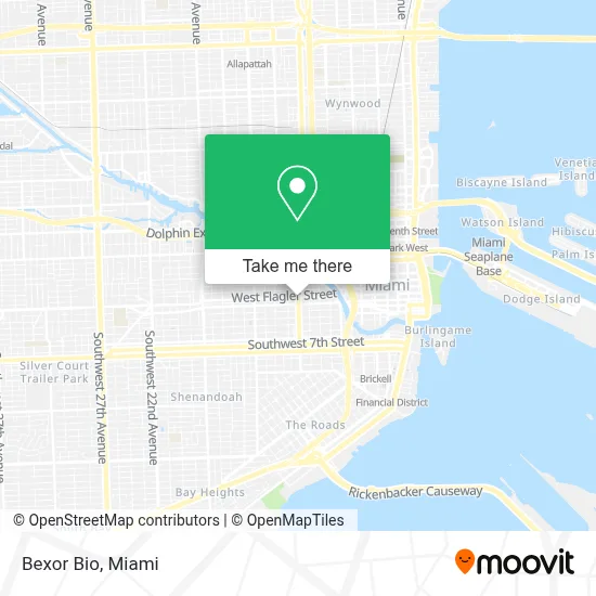 Bexor Bio map