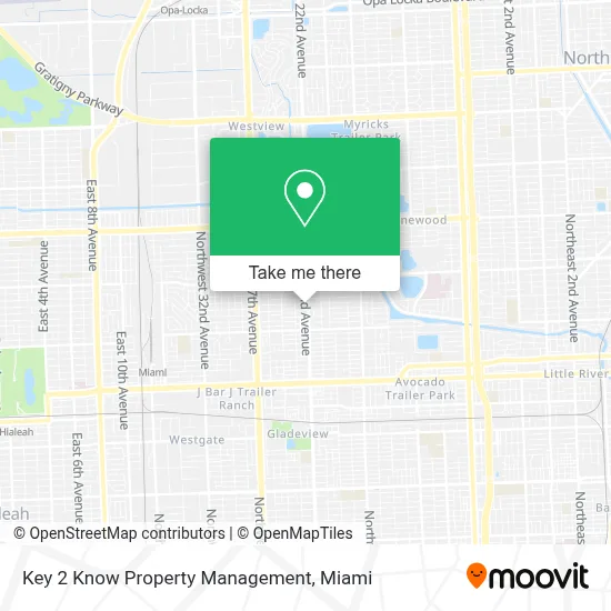 Key 2 Know Property Management map