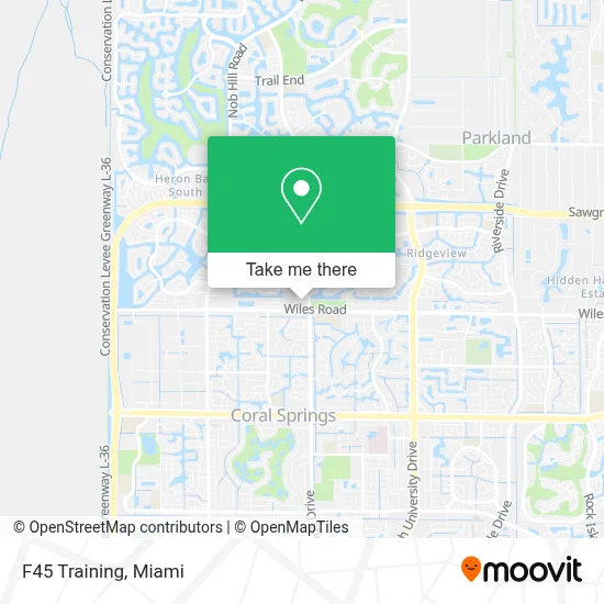 F45 Training map