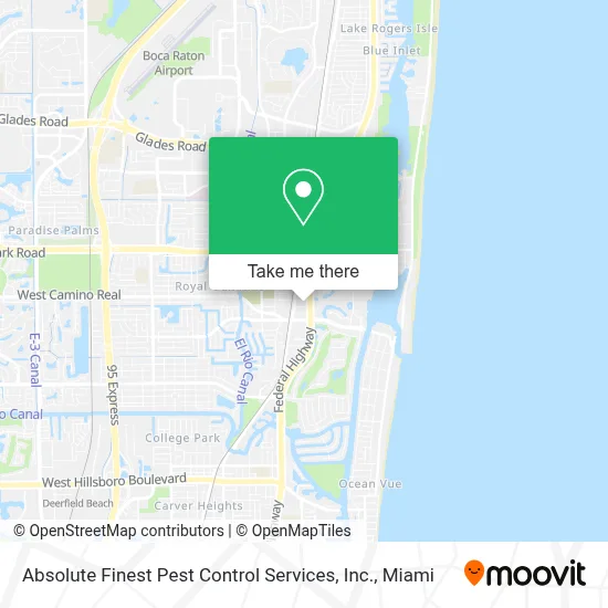 Absolute Finest Pest Control Services, Inc. map