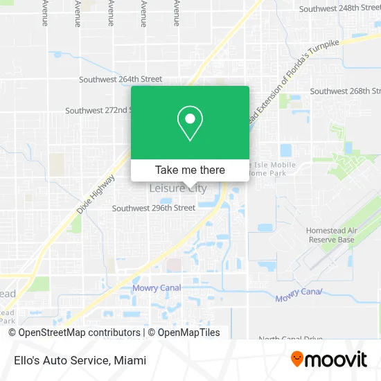 Ello's Auto Service map