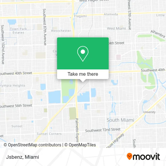 Jsbenz map