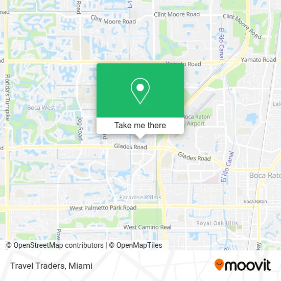 Travel Traders map