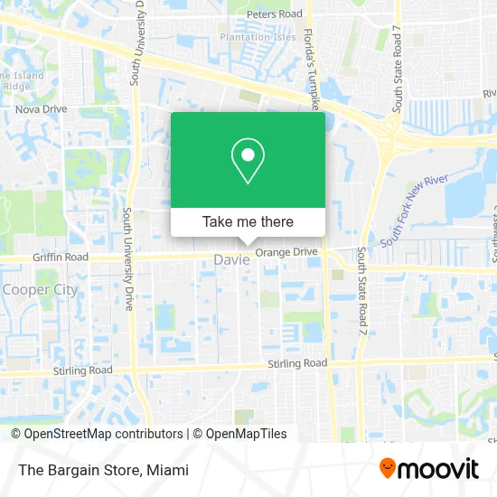 The Bargain Store map
