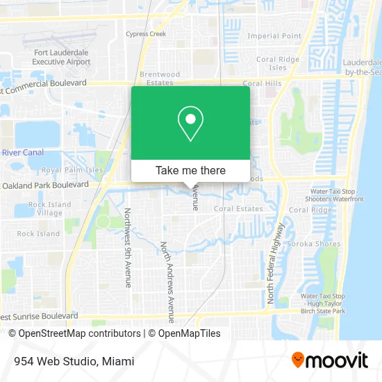 954 Web Studio map
