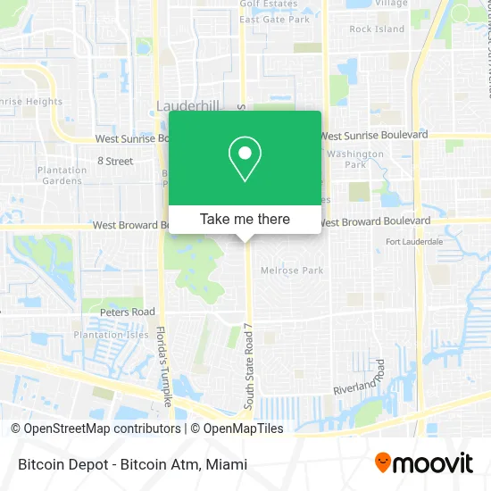 Bitcoin Depot - Bitcoin Atm map