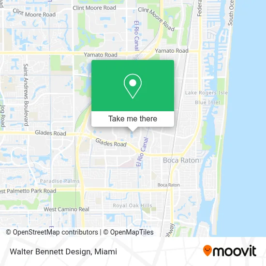 Walter Bennett Design map