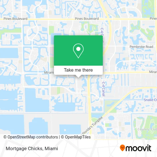 Mortgage Chicks map