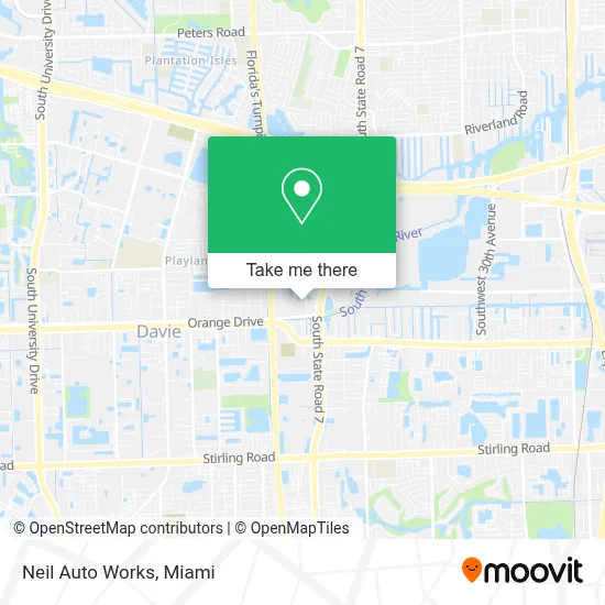 Neil Auto Works map