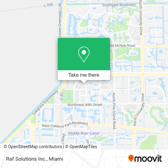 Raf Solutions Inc. map