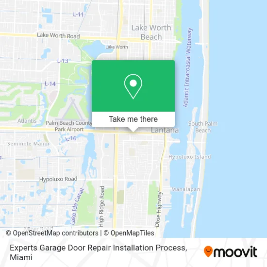 Experts Garage Door Repair Installation Process map