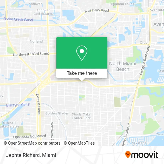 Jephte Richard map