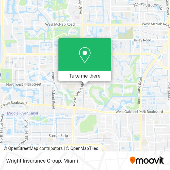 Wright Insurance Group map