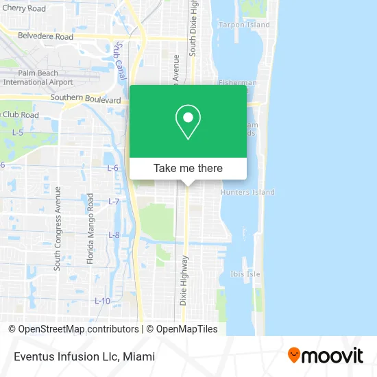 Eventus Infusion Llc map