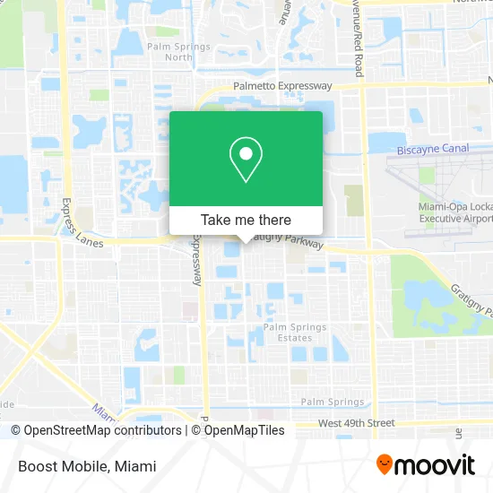 Boost Mobile map