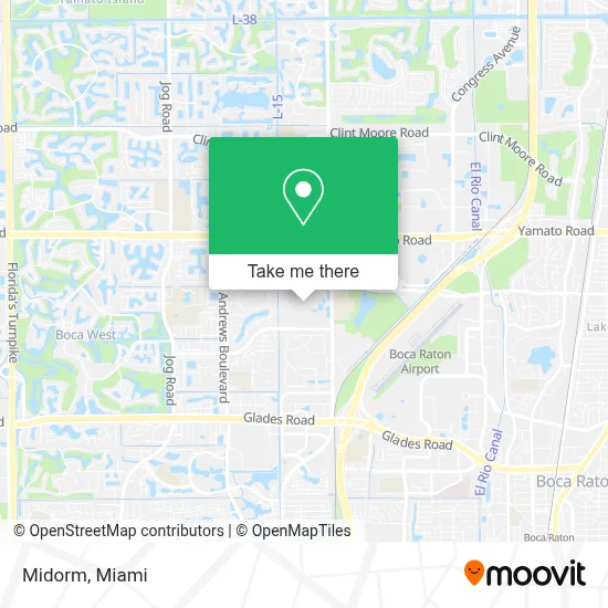 Midorm map