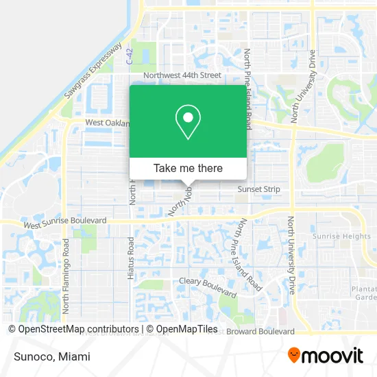 Sunoco map
