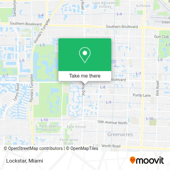 Lockstar map
