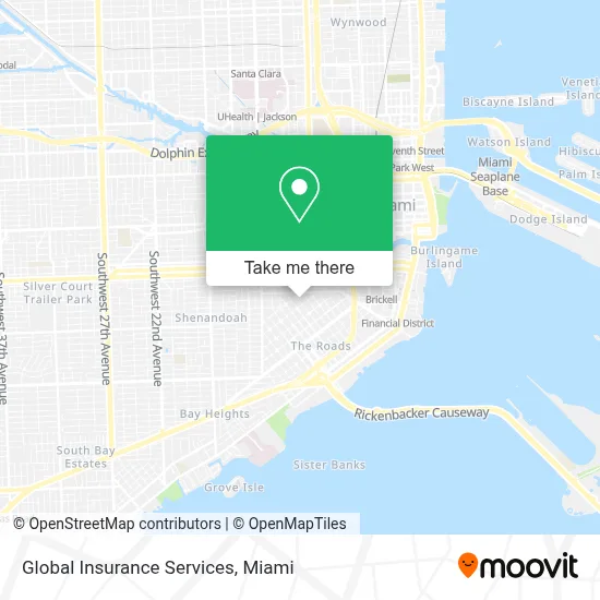 Global Insurance Services map