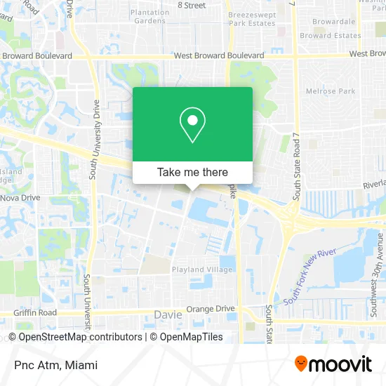 Pnc Atm map