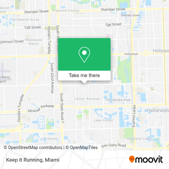 Keep It Running map