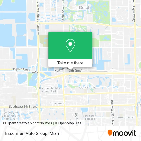 Esserman Auto Group map
